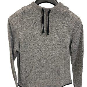 Danskin Now Women's Loose Fit Pullover Workout Hoodie Gray Size XXL 2XL